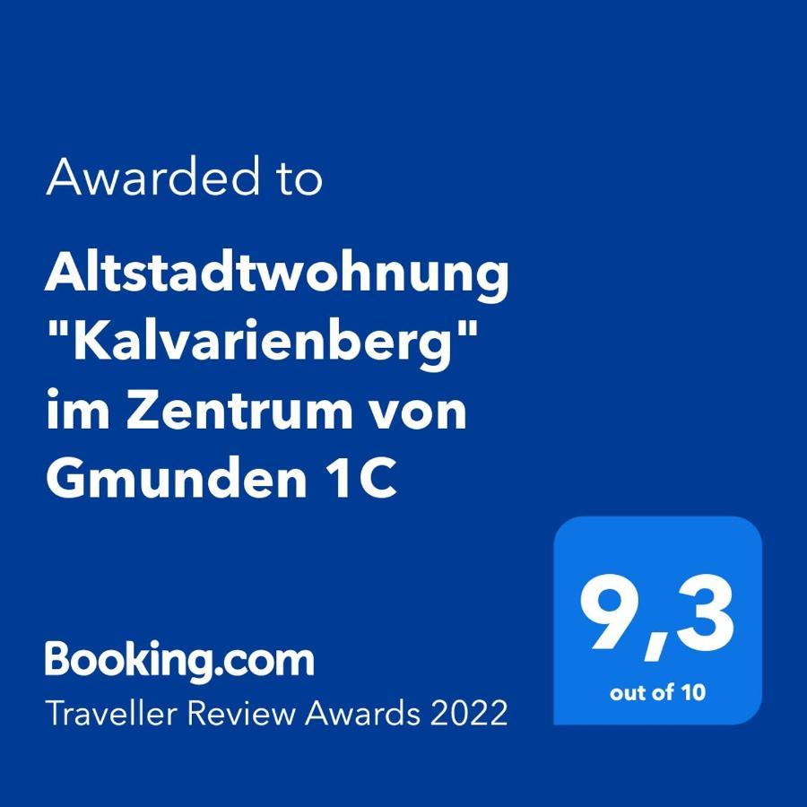Altstadtwohnungen "Kalvarienberg 1C" & "Traunsee 3C" Im Zentrum Von Gmunden Exterior foto